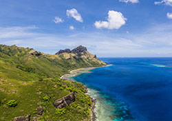 Waya island in the Yasawa islands, Fiji