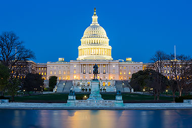 U.S. Capitol Building and river
