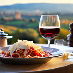 Pasta in Tuscany