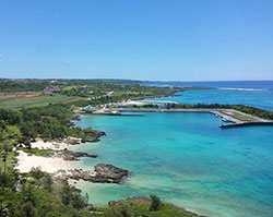Okinawa coastline