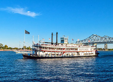 Paddle-Wheel boat on the Mississippi