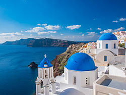 Santorini island