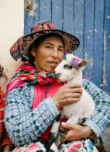 South American woman