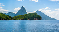 St.Lucia island